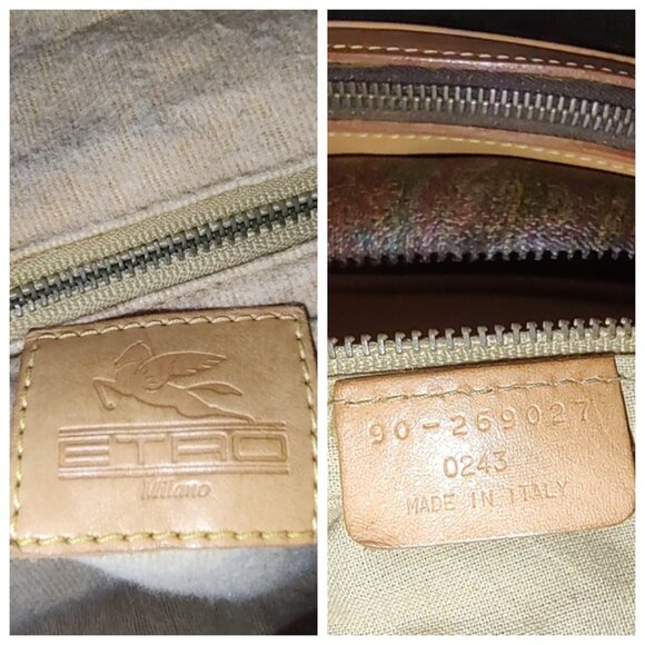 Etro vintage messenger crossbody EUC - Picture 2 of 11